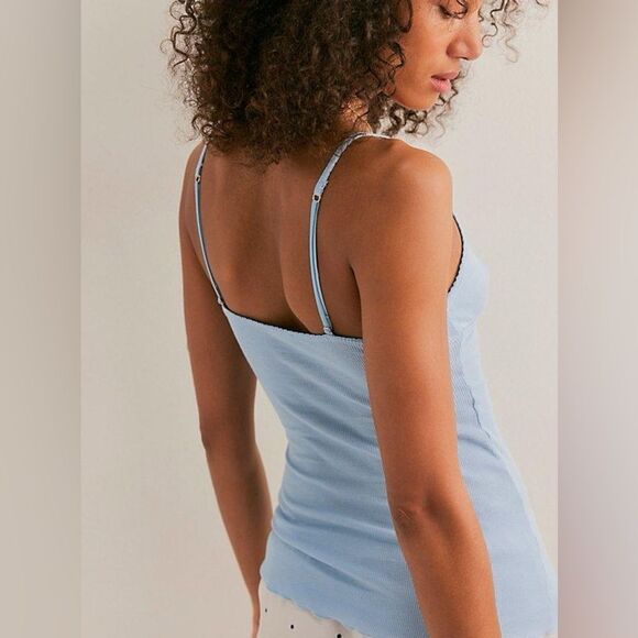 NWOT Free People Intimately Free Keep A Secret Cami Tank Top Small - Picture 3 of 7